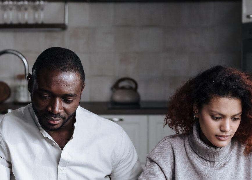 Illustration of How Couples Approach Career Changes That Affect Household Income