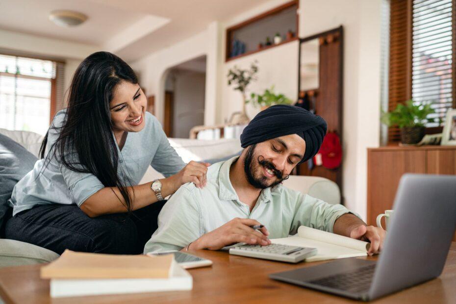 Illustration of How Couples Balance Individual Spending With Shared Savings Goals