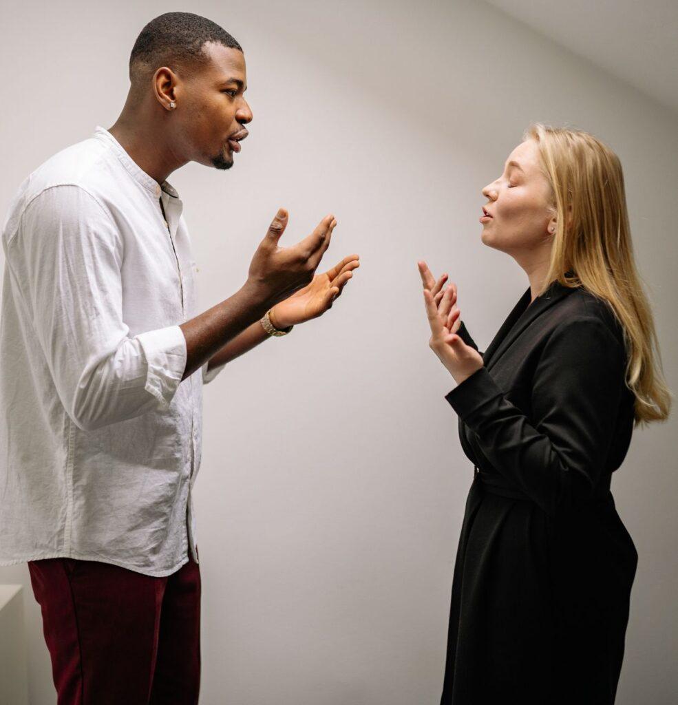Illustration of How Couples Discuss Prenuptial Agreements Without Tension